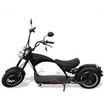 스쿠터 전동 EU 웨어하우스 시티 코코 3000w 헬기 M1P Citycoco 2 와이드 휠 E 스쿠터 60V 2000w 전기 스, 03 Black