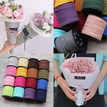 인조가죽 스웨이드 샤무드끈, 롤_샤무드끈_No.31(올리브)-90m