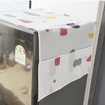 PEVA 냉장고 덮개 도형 김치냉장고커버 전자렌지커버 냉장고옆면가리개