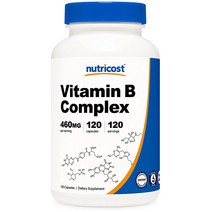 비타민 B 컴플렉스 460mg 120캡슐 1병, 1개, 단품