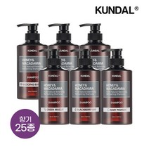 쿤달 허니 앤 마카다미아 네이처 샴푸 500ml x4개, 필수선택:23) 라임모히또