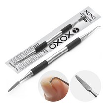 XOXO 큐렛 2way빨레판 네일푸셔 큐티클 패디케어 사이즈선택, 숏큐렛