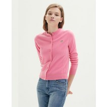 22FW [PUPPY]핑크 퍼피자수 울 가디건 HSSW2DL91P2