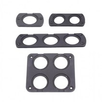 홀쏘30mm 소켓 메타 시가소켓 캠핑카DIY DIY 카라반DIY 1구 3구 볼트메타 차박 카라반DIY홀쏘 2구 USB충전, 4-브라켓-4구