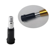 기어봉 자동차 범용 유니버설 자동 JDM 18cm 길이 알루미늄 기어 시프트 노브 레이싱 로고, 01 AT Adapter