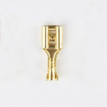 전동킥보드안장 의자 부품 50 개/몫 28/48/63mm 여성과 남성 압착 단자 커넥터 금 황동/은색 자동차 스피커 전선 세트, 4.8 Female