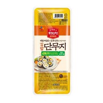 하선정 4無 김밥단무지 370g (100%국산무) 김밥재료 여름더위 별미 감칠맛 CJ 우리집 식재료, 2개