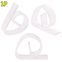 /테이블 시트 고정 투명 클립 1P 테이블보고정클립 테이블시트고정클립 시트고정클립 투명고정클립 + GRZ1265B, II옵션xII