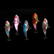 앵글러 메탈바이브 14g 화려한칼라 루어낚시용품, 4(오렌지)