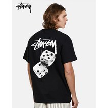 스투시 stussy 주사위 디자인 반판티 - 항공배송
