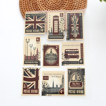 3D전사지]United Kingdom stamp-3(영국) (99782) 의류 열전사지 스티커