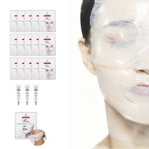 벨라컨투어 콜라겐벨벳마스크 3세트 피부과 마스크팩 목주름 팩 바르는콜라겐 크림 7ml 3개 턱선 리프팅 1매