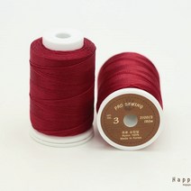 원단마트 56-368 프로 소잉실 3 레드, 150m