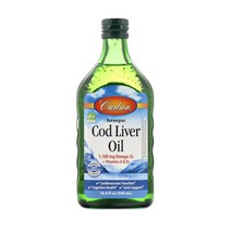 칼슨랩스 노르웨이 대구 간유 오메가3 1100mg 액상 500ml 비타민 A D E 함유