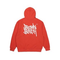 브라운브레스 BROWNBREATH TAG 후드 - RED ORANGE (P143116)
