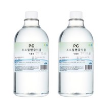 조이라이프 프로필렌글리콜 PG 900g 2개 화장품 비누 슬라임, 프로필렌글리콜 PG 900g 2개 화