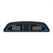 HUD 속도계 g3 gps hud 헤드 업 디스플레이 자동차 스마트 디지털 알람 80, 1 세트