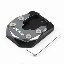 야마하 XMAX300 X맥스300 튜닝 사이드 스탠드 클립, 티타늄색