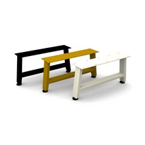 H-103 좌탁 프레임 우드슬랩 철재다리 테이블다리(개당 판매), 샴페인 골드