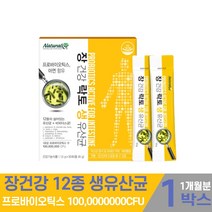 락토 생유산균 엘지지 유산균 분말 멀티 프로 프리 바이오틱스 바오이텍스 바이오 스틱 가루 비피더스균 아연 장내 유익균 남성 여성 성인 가족 패밀리 먹는법, 1개, 1.5gx30포