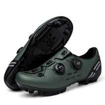평페달 자전거 신발 MTB 평페달신발 라이딩 슈즈 아웃도어 자전거 트레이닝 슈즈, 230, 녹색