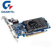 GIGABYTE G210 1GB 그래픽 카드 64 비트 GDDR3 비디오 nVIDIA Geforce GPU 용 원본 Dvi VGA GT630 GT710 GT730 중고, 한개옵션0