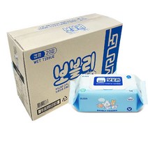 모나리자 보블리 프리미엄 엠보싱 물티슈 캡형 72매 평량 70gsm 사은품 휴대용물티슈, 20개
