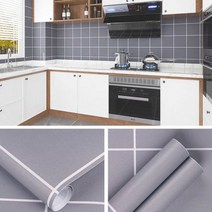 자기 접착 방지 오일 스티커 주방 스토브 고온 세라믹 타일 캐비닛 방수 수조 홈 장식 벽 스티커, wall sticker-thick5, 60cmx5m