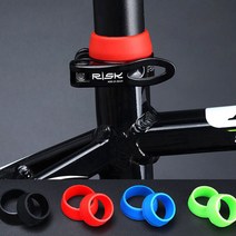 자전거 실리콘 안장 시트포스트 고무 링 블랙25-30mm, 블랙(25-30mm)