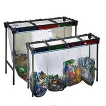 건강-드림_분리수거함 스텐 100리터 4구 재활용품 정리 분리통 쓰레기 분리함 휴지 수거함 쓰레기함_rjsrkdemf, G-D-선택사항없습니다, 정한상품*