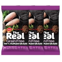 하림펫푸드 더리얼 그레인프리 크런치 어덜트 고양이 사료, 연어, 50g, 9개