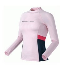 뉴발란스 NewBalance 뉴발란스 여성용 내장캡 뒷지퍼 래쉬가드 (26)Light Pink S_NBNDA2W782-LP