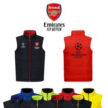 22-23 아스날 커스텀 양면 패딩조끼 리버시블 자켓 축구 패딩