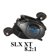 릴 Baitcasting 릴 SLX XT DC 로우 프로파일 3 + 1BB 6.3:1/7.2:1/8.2:1 HAGANE 바디 원심 브레이크 시스템 낚시 코일 스풀 전동, 01 오른손, 03 SLX XT 8.2