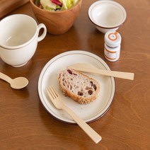 나누 일회용 대나무 포크 벌크 100개