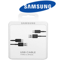 삼성정품 C타입 고속 충전 케이블 1.5M (2PACK), 블랙