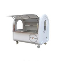 KN220A 음식 트레일러카타르에 바다로 무료 배송과 카트, By sea