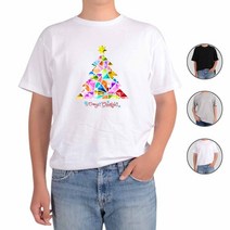 [XMAS]아토가토 메리 산타 트리 티셔츠#1352EA