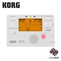 코르그 콤보 튜너 메트로놈 KORG TM-60 WH