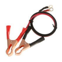 점프선 12/24V 50Amp 자동차 배터리 전원 라인 케이블 전원 비상 점프 스타터 악어 클램프 배터리 인버터, 한개옵션0, 한개옵션0