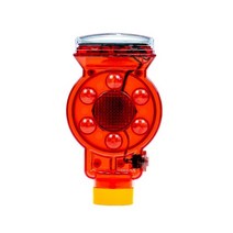 쏠라LED경고등(자석용) 무단금지휀스 연속형 시선유도봉 체결너트(소켓) 탄력봉 차선규제봉 둥근 시선유도봉 유도봉 주차관리 차선유도 차량차단 지역정리, 1개