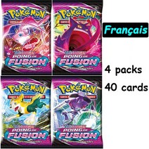 2023 포켓몬 ORIGINE PERDUE ASTRES RADIEUX 퓨전 스트라이크 부스터 프랑스 버전 40-360 개 카드 어린, 02 FR 4 packs 40 cards