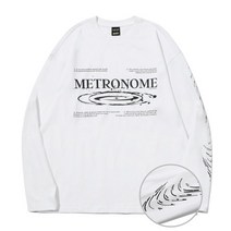 꼼파뇨 CPGN STUDIO METRONOME 롱슬리브 화이트