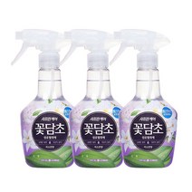 샤프란 꽃담초 섬유탈취제 자스민꽃향 본품, 400ml, 3개