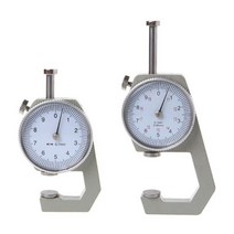폭 측정기 1pc 1020mm 다이얼 두께 게이지 가죽 종이 두께 테스터 정확도, 0-20mm
