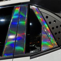 [AM] XM3 레이저카본홀로그램 BC필러 데칼스티커