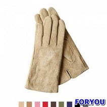 Foryou2564 돈피쎄무 여자 장갑 모직 방한 여성 패션 남자 정장 가죽 소 남녀공용