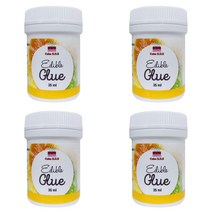 쿠킹 베이킹 케이크 식용 풀 글루 35ml 4팩 Cake S.O.S