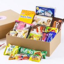 대박 메시지 간식세트 A, 과자 22p, 1세트