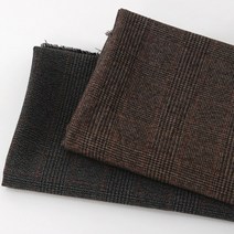 자투리 대폭 울혼방 베이직체크 택1, 대폭 울혼방 베이직체크 그레이